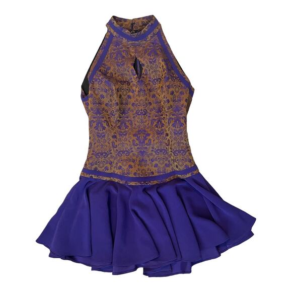 Women’s Curtain Call Ballet Ice Skating Leotard Dress Dance Costume Size 8 - Picture 1 of 9